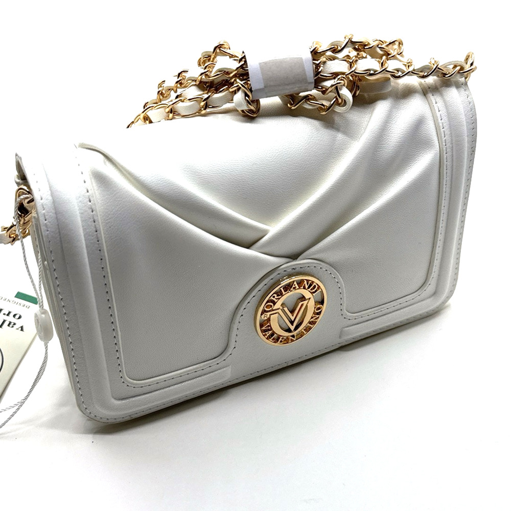 NWT Valentino Orlandi Small White Crossbody Bag Retail $150